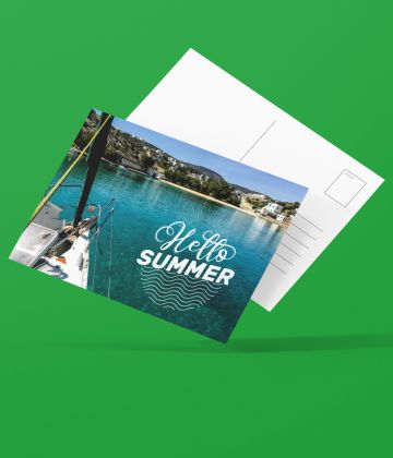 Carte Postale Hello Summer