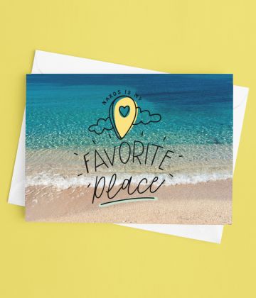 Carte Postale Naxos is my favourite place