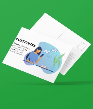 Carte postale personnalisée