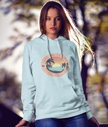 Xanemo Sailing Vintage Hoodie Sunset