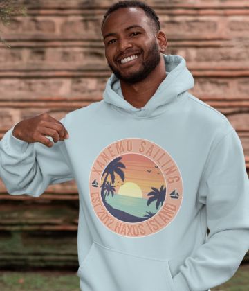 Xanemo Sailing Vintage Hoodie Sunset